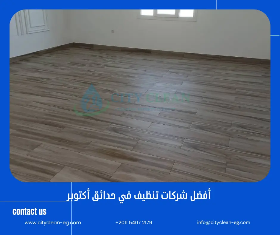 شركات تنظيف في حدائق أكتوبر